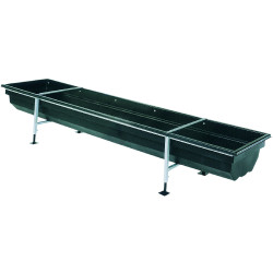 Manjedoura de pasto linear com suporte 4 m La Gée