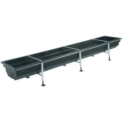 Comedouro de pasto linear com suporte 3 m La Gée