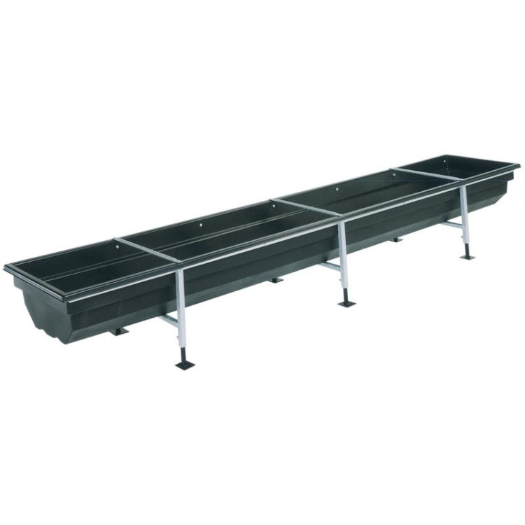 Comedouro de pasto linear com suporte 3 m La Gée