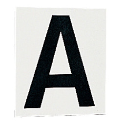 Conjunto de autocolantes com 12 letras para placas ou painéis de dressage La Gée Conjunto de autocolantes com 12 letras para placas ou painéis de dressage La Gée