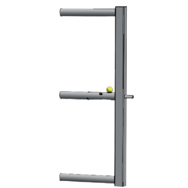 Painel frontal removível com trava automática para barreira de estabulação La Gée Painel frontal removível com trava automática para barreira de estabulação La Gée
