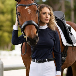 Camisa de competição LeMieux Olivia de mangas compridas