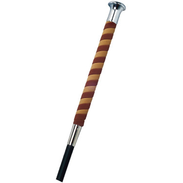 Chicote Fleck curto, cabo em nobuck