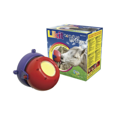 Jogo de sal para cavalo Tongue Twister Likit Vermelho Jogo de sal para cavalo Tongue Twister Likit Vermelho