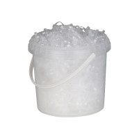 1800 elásticos de silicone para trançar Horze Premium Transparente