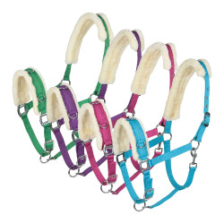 Caveçon Horze lã Rosa framboesa