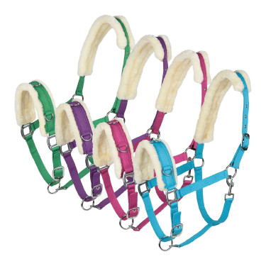 Caveçon Horze lã Rosa framboesa