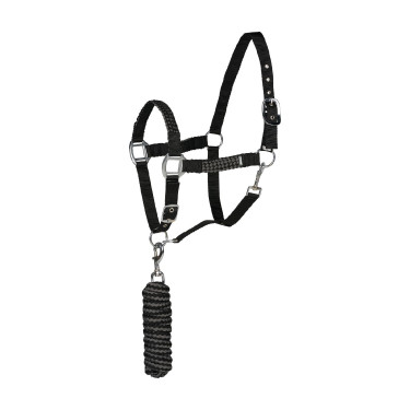 Conjunto de cabresto e guia Chicago Horze