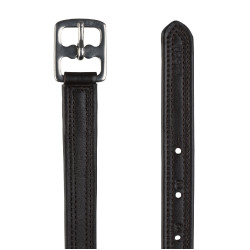 Estribos de couro com interior de nylon Horze Castanho escuro Estribos de couro com interior de nylon Horze Castanho escuro