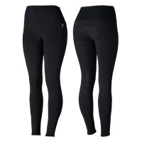 Legging de cintura alta com silicone integral Gillian Horze feminino Preto Legging de cintura alta com silicone integral Gillian Horze feminino Preto
