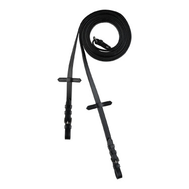 Rendas finas Horze com interior de borracha Preto