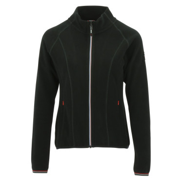 Casaco polar Equithème Lena Preto Casaco polar Equithème Lena Preto