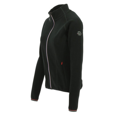 Casaco polar Equithème Lena Preto Casaco polar Equithème Lena Preto