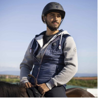Colete sem mangas Equithème Jules Azul-marinho