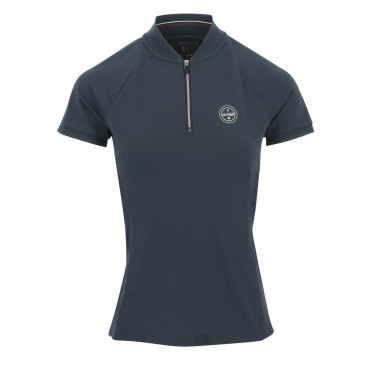 Polo Equithème Emma de mangas curtas Polo Equithème Emma de mangas curtas