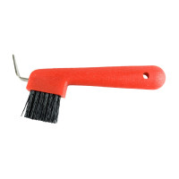 Cure-pied avec brosse Finn-Tack Vermelho