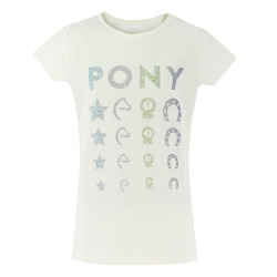 T-shirt Equithème Lise Cru Bege