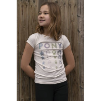 T-shirt Equithème Lise Azul-marinho