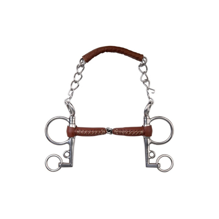 Mors Pelham Metalab Pinchless couro partido