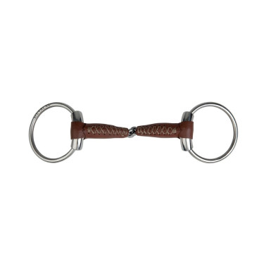 Mordedor 2 argolas Metalab Pinchless couro 20mm