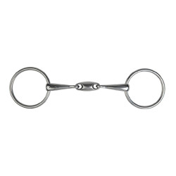 Freio de embocadura Metalab com dupla rutura 14 mm Freio de embocadura Metalab com dupla rutura 14 mm