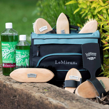 Bolsa de limpeza LeMieux ProKit Lite Grooming Sábio Azul Bolsa de limpeza LeMieux ProKit Lite Grooming Sábio Azul