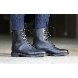Botas de couro Equithème Dandy Preto