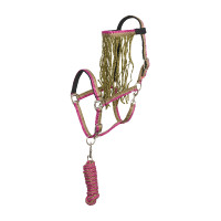 Cabeçada e corda anti-moscas de nylon Imperial Riding Multi Verde Floresta Multicolor