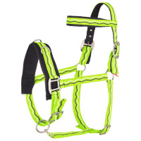 Caveção de nylon Imperial Riding Neon verde
