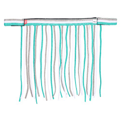 Frontal anti-moscas de nylon com velcro Imperial Riding Jade Azul