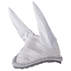 Touca anti-moscas Imperial Riding Italy de Luxe Branco / antracite