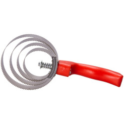 Raspadeira metálica redonda com cabo Imperial Riding Vermelho Raspadeira metálica redonda com cabo Imperial Riding Vermelho