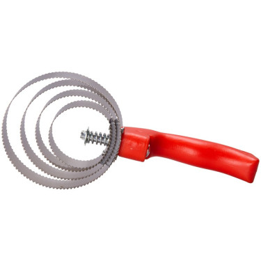 Raspadeira metálica redonda com cabo Imperial Riding Vermelho Raspadeira metálica redonda com cabo Imperial Riding Vermelho