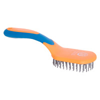 Escova para crina e cauda Imperial Riding Boomerang Laranja néon