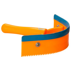 Faca de calor curvada em PVC com borracha Imperial Riding Faca de calor curvada em PVC com borracha Imperial Riding