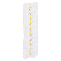 Laços de tecido para tranças Pacote com 20 peças Imperial Riding Branco Laços de tecido para tranças Pacote com 20 peças Imperial Riding Branco