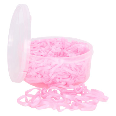 Elásticos de crina de silicone em caixa Imperial Riding