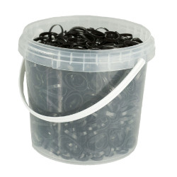 1800 elásticos de silicone para trançar Horze Premium 1800 elásticos de silicone para trançar Horze Premium