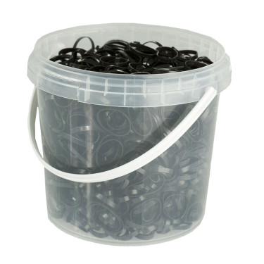 1800 elásticos de silicone para trançar Horze Premium 1800 elásticos de silicone para trançar Horze Premium