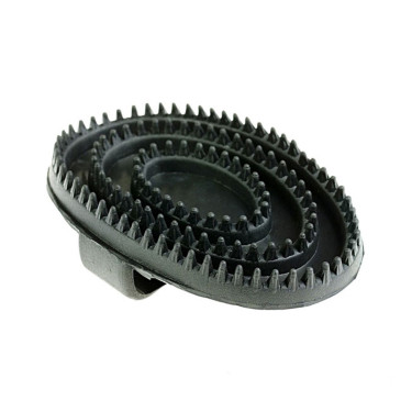 Raspador de borracha Horze grande Preto