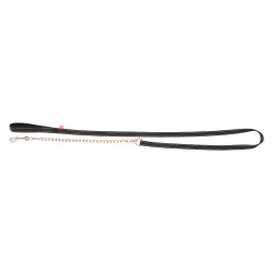 Corda de amarração Imperial Riding Flexi-Fleece com corrente e mosquetão