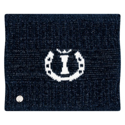 Loop cachecol Imperial Riding Dusty Star Velvet Azul-marinho Loop cachecol Imperial Riding Dusty Star Velvet Azul-marinho
