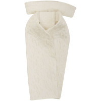 Gravata de caça com padrão Imperial Riding Marfim barroco Branco Gravata de caça com padrão Imperial Riding Marfim barroco Branco