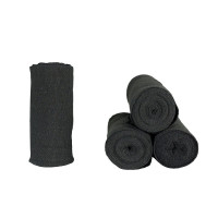 Ligaduras de algodão Finn-Tack Preto