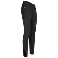 Pantalon d'équitation Imperial Riding El Capone FullGrip Or noir / rose
