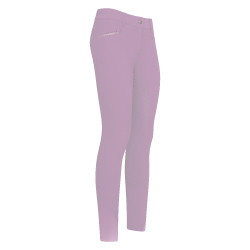 Calça de equitação Imperial Riding El Capone cintura alta FullGrip Bloom de orquídea Violeta