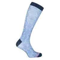 Meias Imperial Riding Shiny Snake A sombra da noite Azul