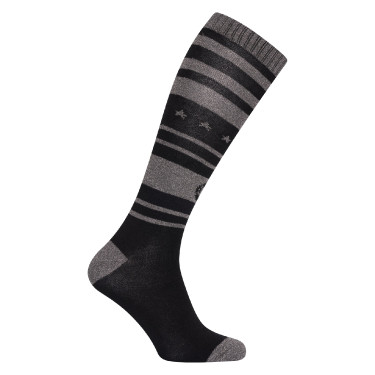 Meias Imperial Riding Colorful Star Preto Meias Imperial Riding Colorful Star Preto