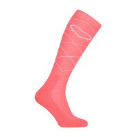 Meias Imperial Riding Imperial Heart Rosa Knockout