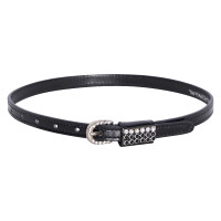 Tiras de esporas Imperial Riding Shiny Crystal Preto